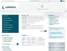 Tablet Screenshot of lupatech.infoinvest.com.br