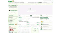Desktop Screenshot of cemig.infoinvest.com.br